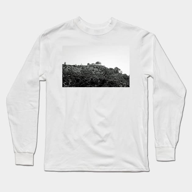 Trail to Griffith Observatory Long Sleeve T-Shirt by bobmeyers